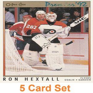 Ron Hextall Hockey Card Collection